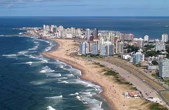 Playa en Punta del Este